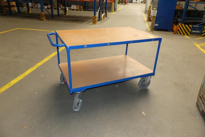 VARIOfit - Etagen-Transportwagen, ohne Inhalt Maße in cm ca. 126 x 80 / Traglast: max. 500 kg